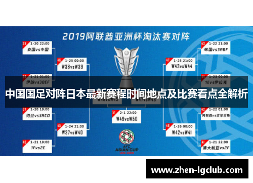 中国国足对阵日本最新赛程时间地点及比赛看点全解析 中国国足对阵日本最新赛程时间地点及比赛看点全解析